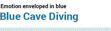 Blue Cave Diving