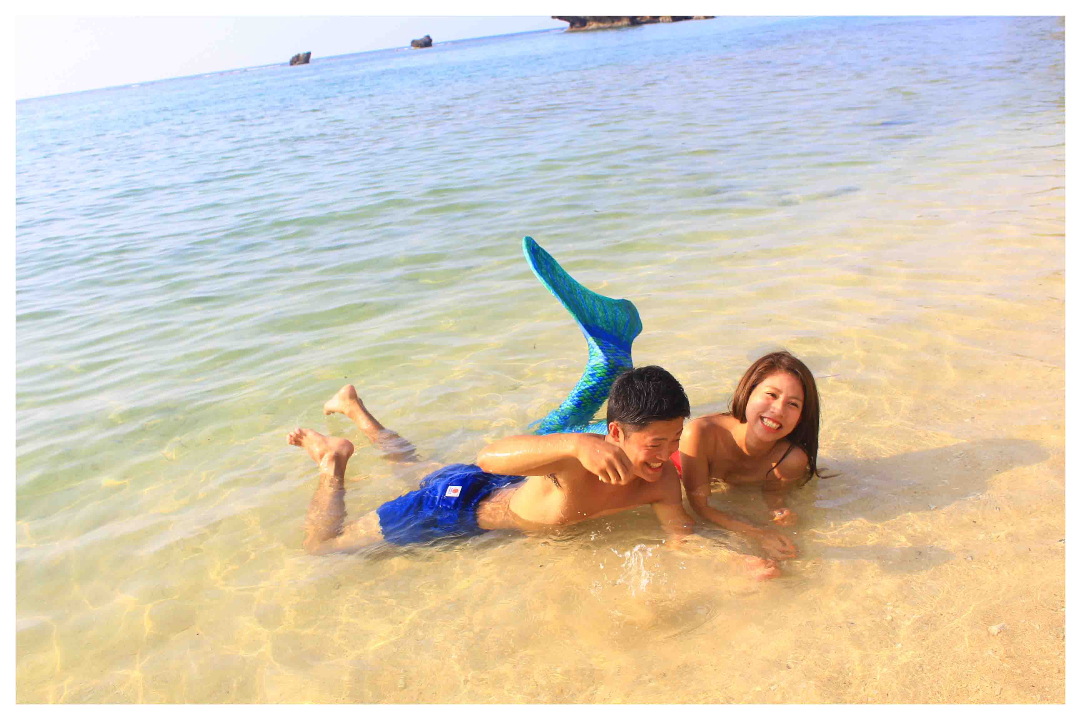let's swim with a mermaid swim suit ★